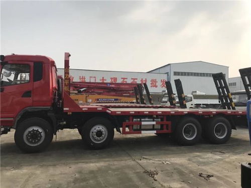 陕汽前四后八挖掘机拖车 品牌齐全，汽车拖车的专业选择